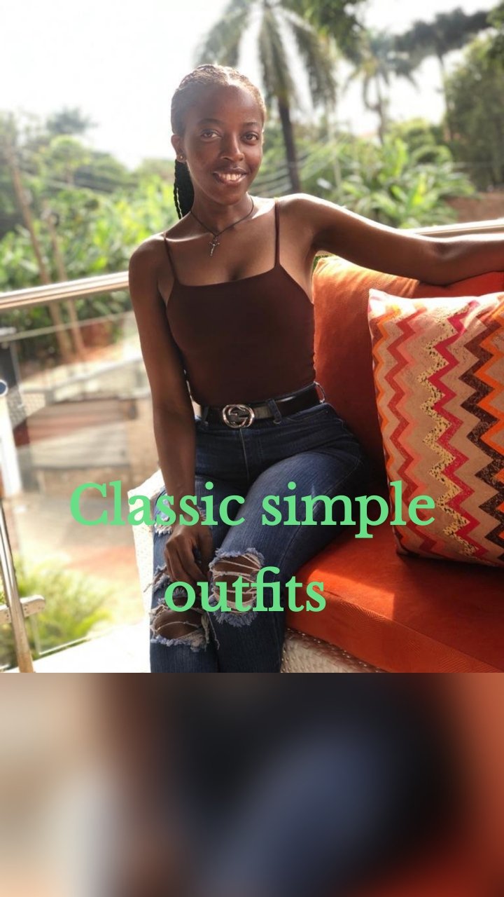 Classic simple outfits 